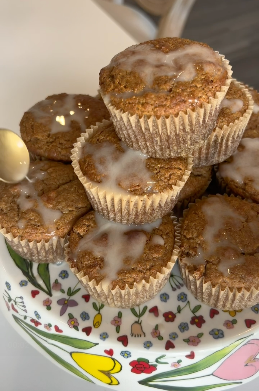 Pumpkin Spice Protein Muffins made with SAVA Pumpkin Spice Protein