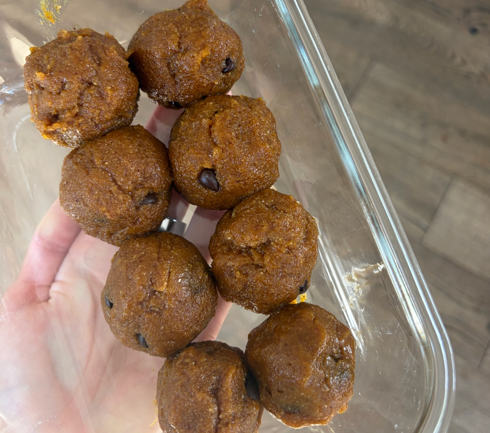 Pumpkin Spice Protein Balls