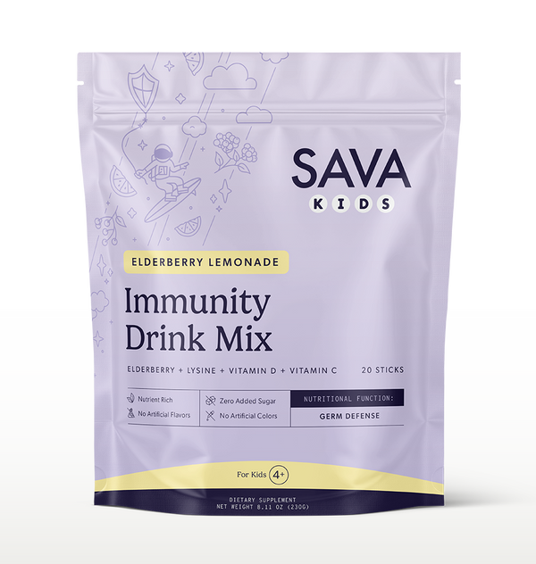 Kids Elderberry Lemonade Immunity Drink Mix