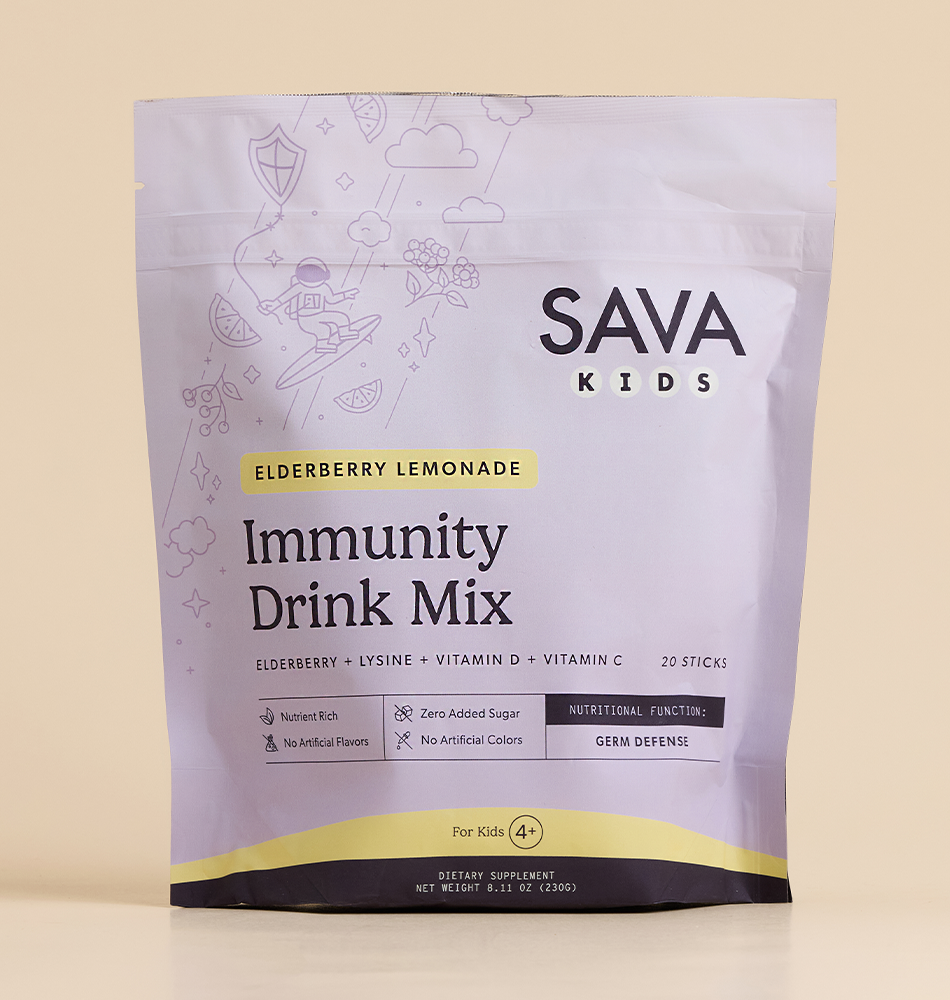 Kids Elderberry Lemonade Immunity Drink Mix
