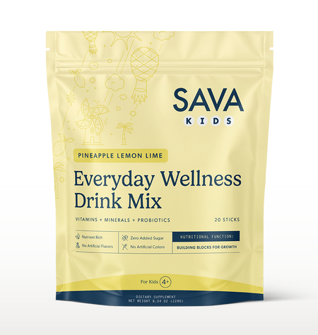 Kids Pineapple Lemon Lime Everyday Wellness Drink Mix