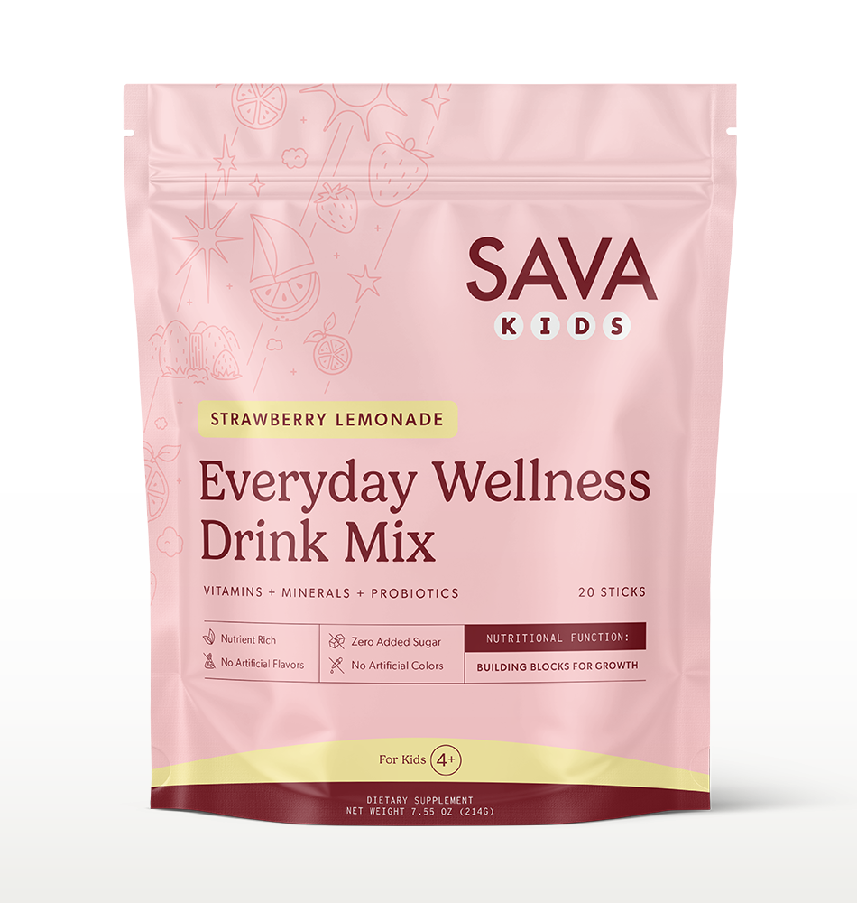 Kids Strawberry Lemonade Everyday Wellness Drink Mix