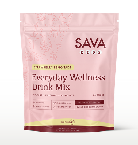 Kids Strawberry Lemonade Everyday Wellness Drink Mix